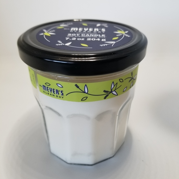 Mrs. Meyer's Clean Day Lemon Verbena Scented Soy Candle - Picture 1 of 3